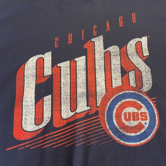 MLB Other - Chicago Cubs Blue T-Shirt Mens Size Large New With Tags Short Sleeves